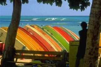 1999_-_Surf_à_Waikiki_Beach_Honolulu_Hawaï